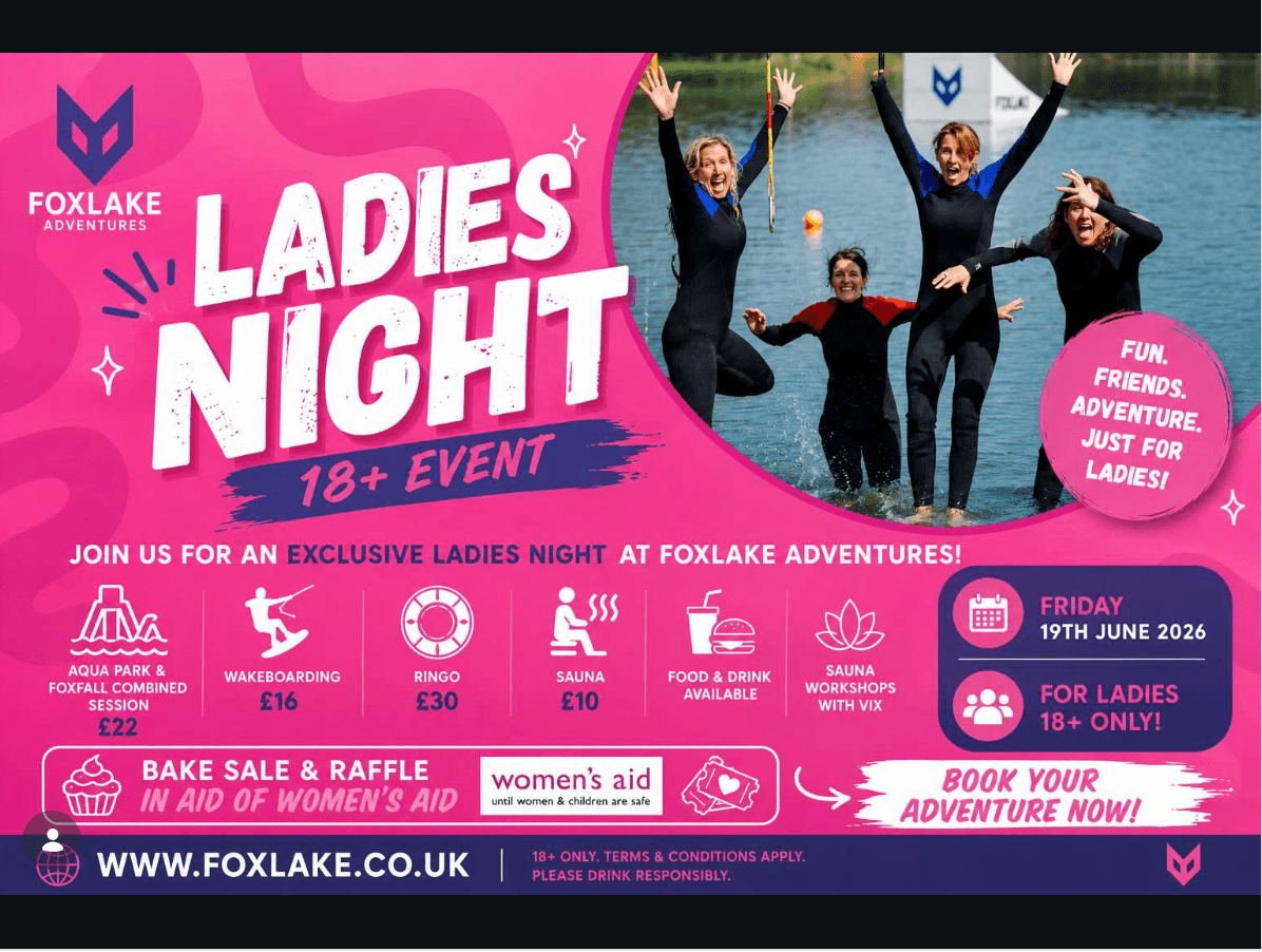 Foxlake Ladies Night, Foxlake Adventures, Dunbar