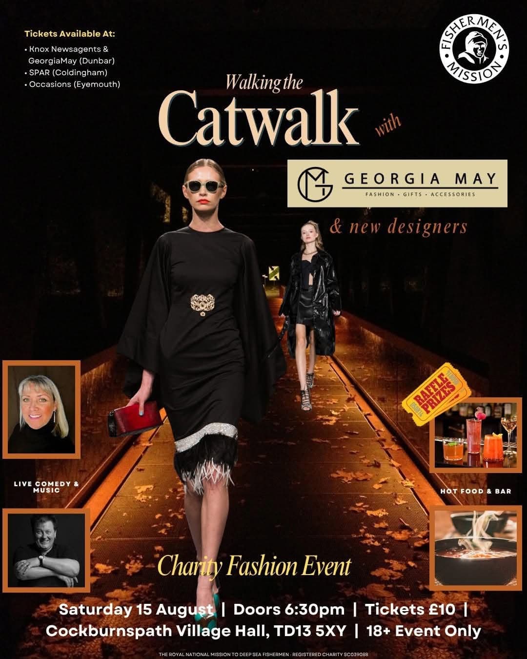 Walking The Catwalk (with Georgia May) Fundraiser, Cockburnspath Village Hall, Cockburnspath
