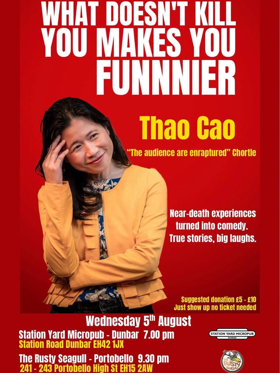 Thao Cao @ Station Yard, Station Yard, Dunbar