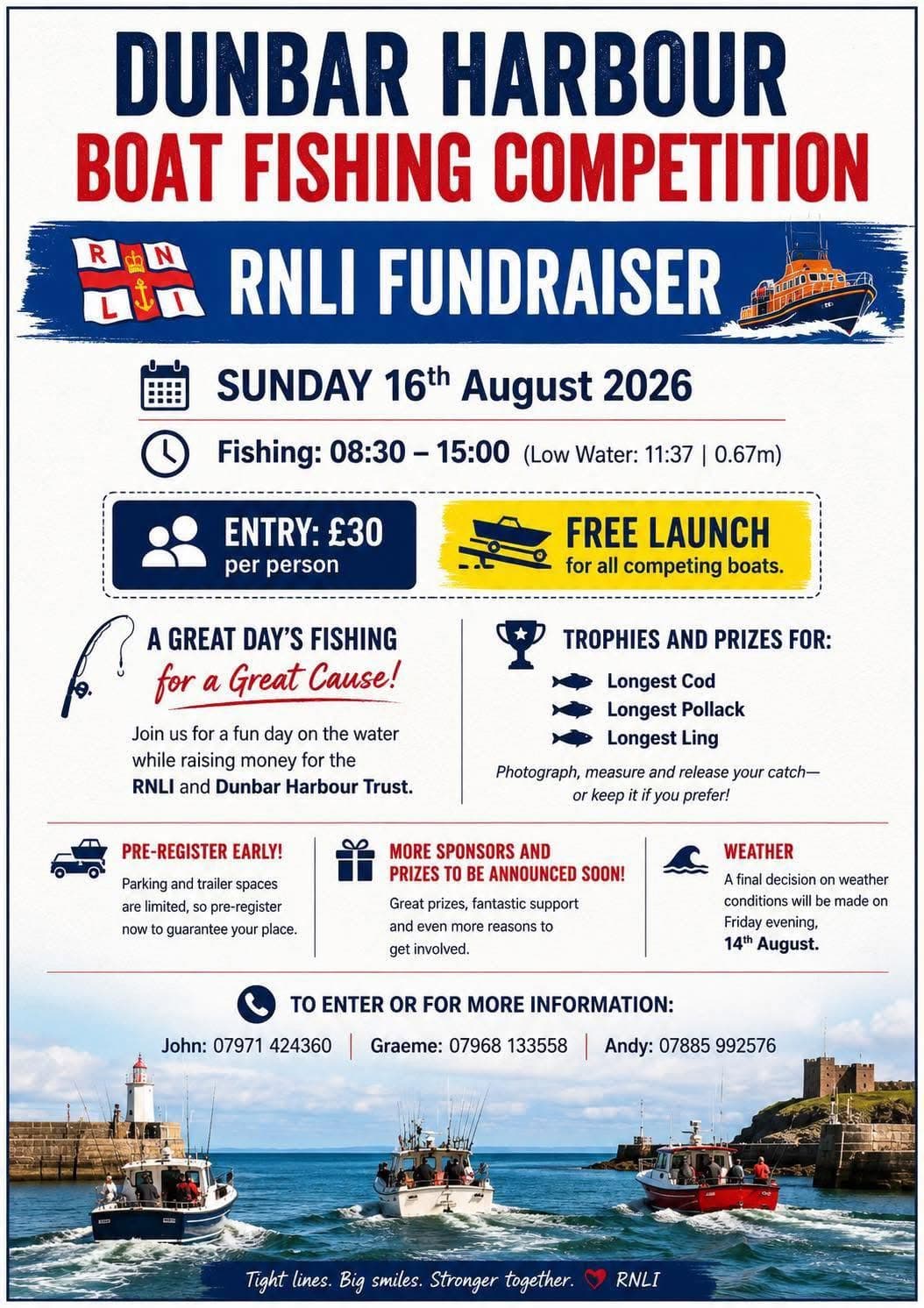 Boat Fishing Competition (Dunbar Harbour), Dunbar Harbour, Dunbar