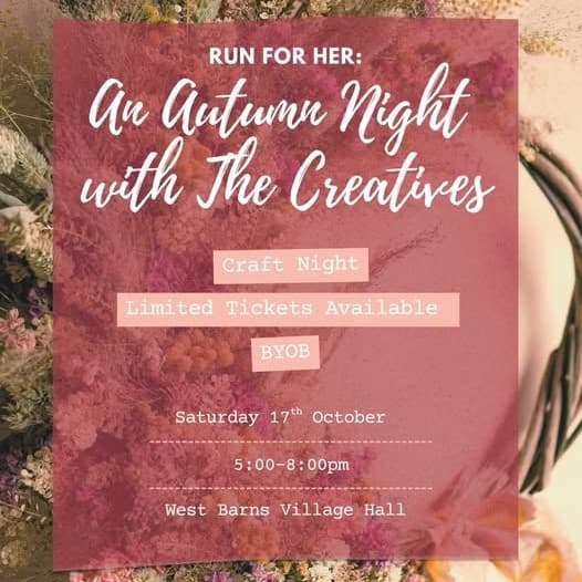 An Autumn Night with The Creatives, West Barns Village Hall