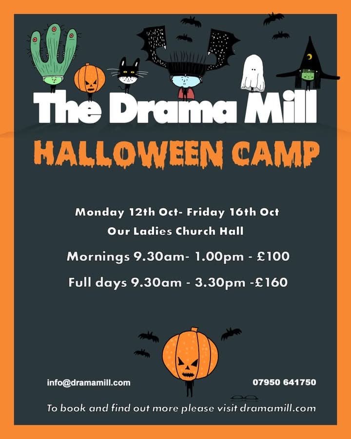 The Drama Mill Halloween Camp, Our Lady Star of the Sea Church Hall, North Berwick