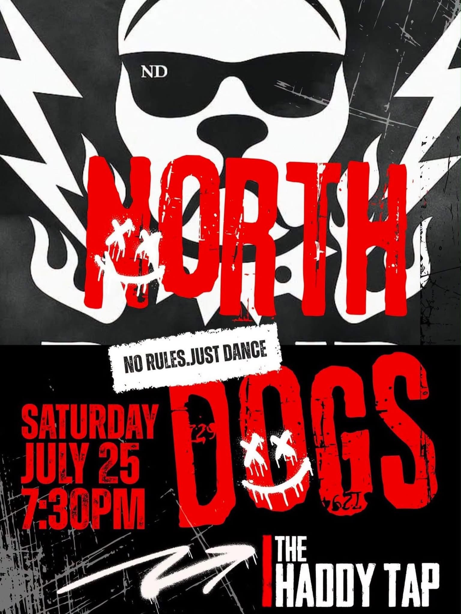 North Dogs @ The Haddy Tap, The Haddy Tap, 11 Station Yard Industrial Estate, Hospital Road, Haddington, EH41 3PP