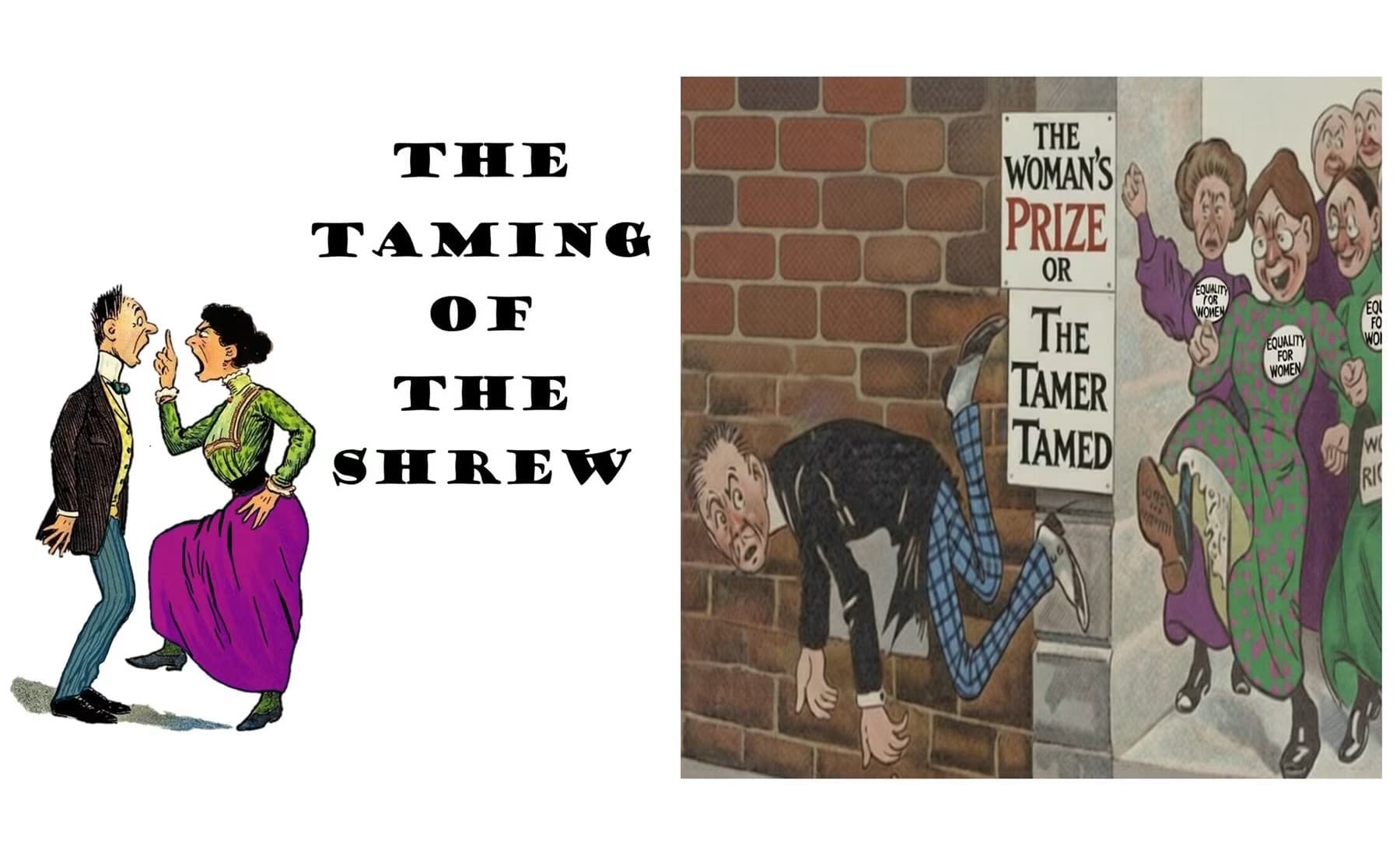 The Taming of the Shrew & The Tamer Tamed - Dunbar Battery, Dunbar Battery