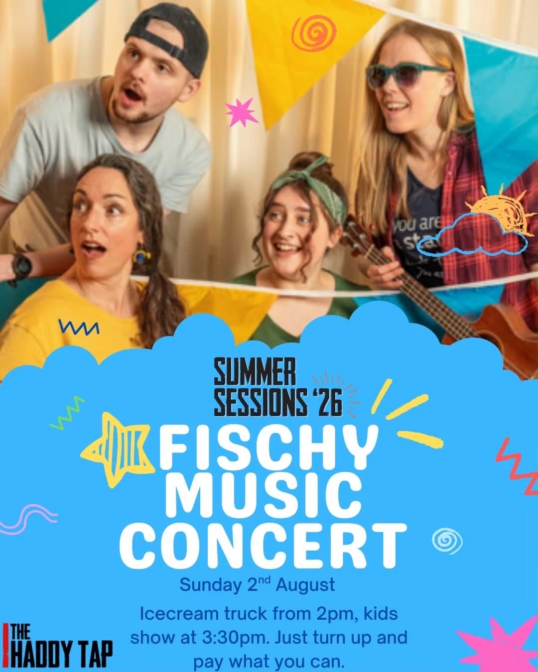 Fischy Music Concert - Summer Sessions ’26, The Haddy Tap