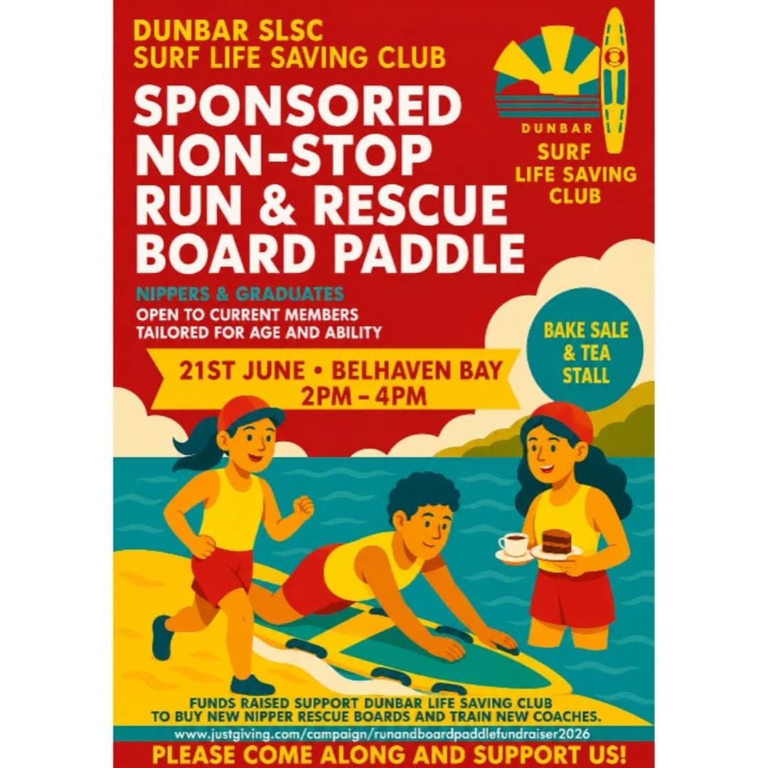 Run & Rescue Board Paddle Fundraiser, Belhaven Surf Centre, Dunbar