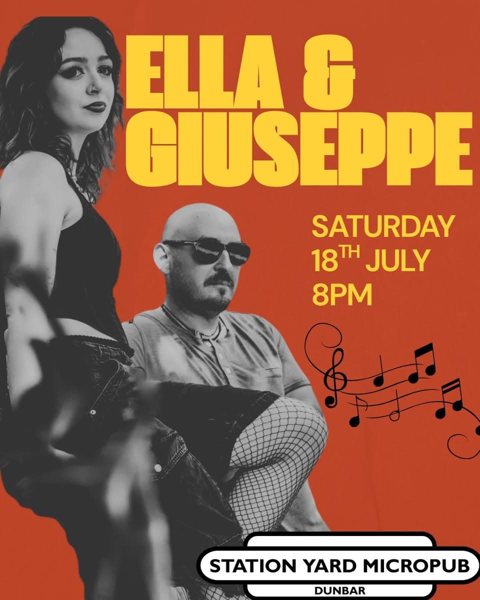 Ella & Giuseppe @ Station Yard, Station Yard, Dunbar