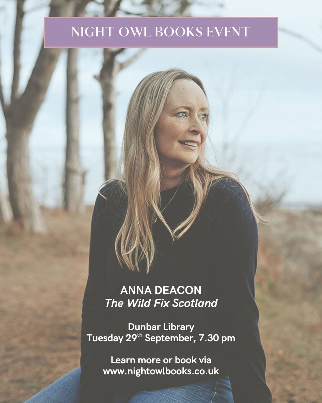 Author Event @ Dunbar Library, The Bleachingfield Centre, Dunbar