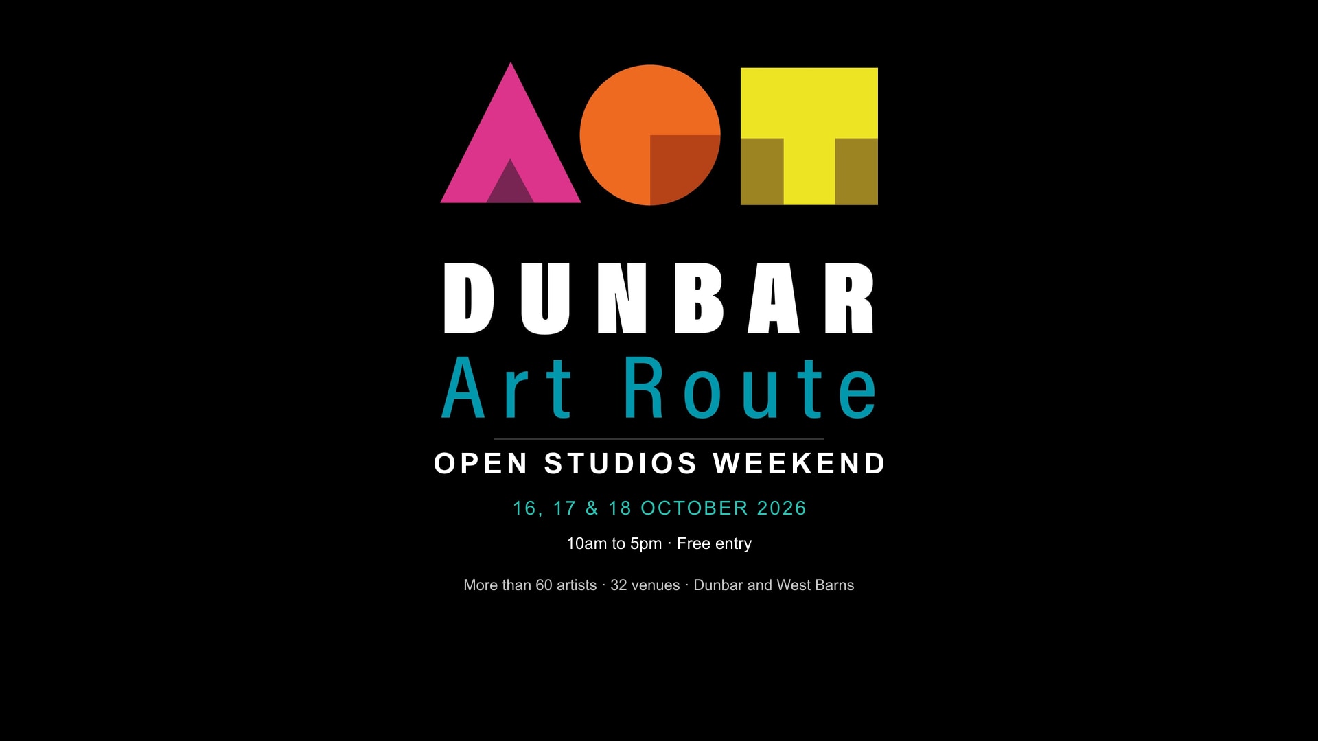 Dunbar Art Route 2026, Dunbar and West Barns
