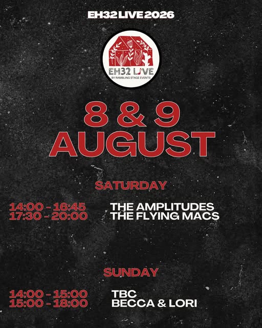 EH32 Live: The Amplitudes and The Flying Mac's, Cockenzie House & Gardens