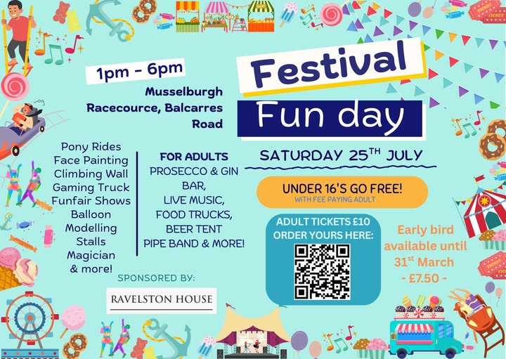Musselburgh Festival Fun Day, Musselburgh Racecourse, Balcarres Road
