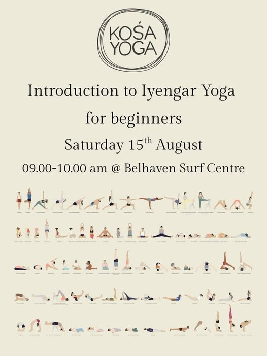 KOSA Yoga – Community Beach Yoga, Belhaven Beach