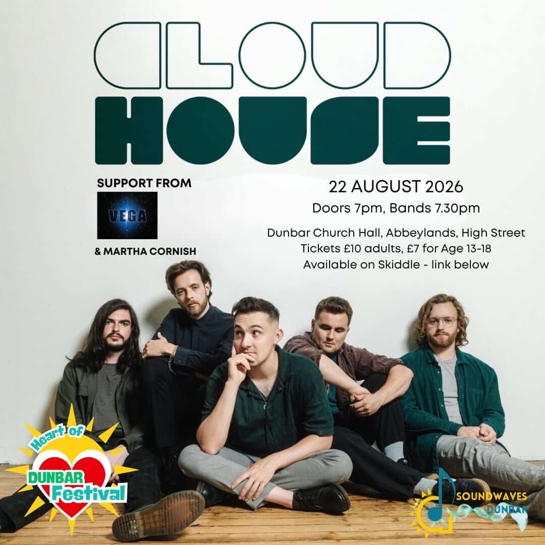 SoundWaves: Cloud House with Vega and Martha Cornish, Dunbar Parish Church Hall, Dunbar