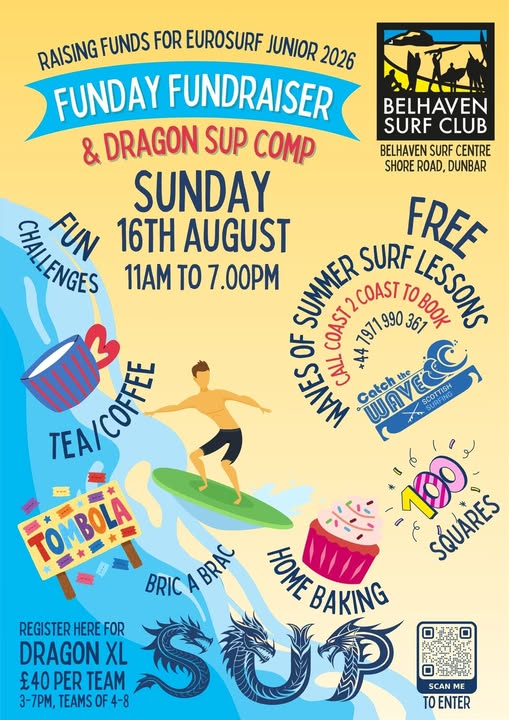 SUP Dragon Race, Belhaven Surf Club