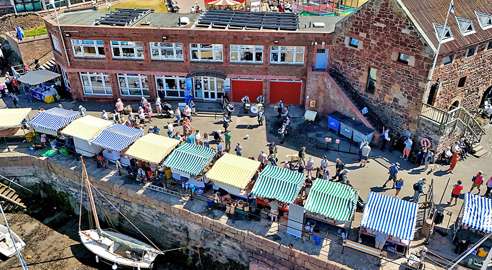 North Berwick Harbour Market, North Berwick Harbour