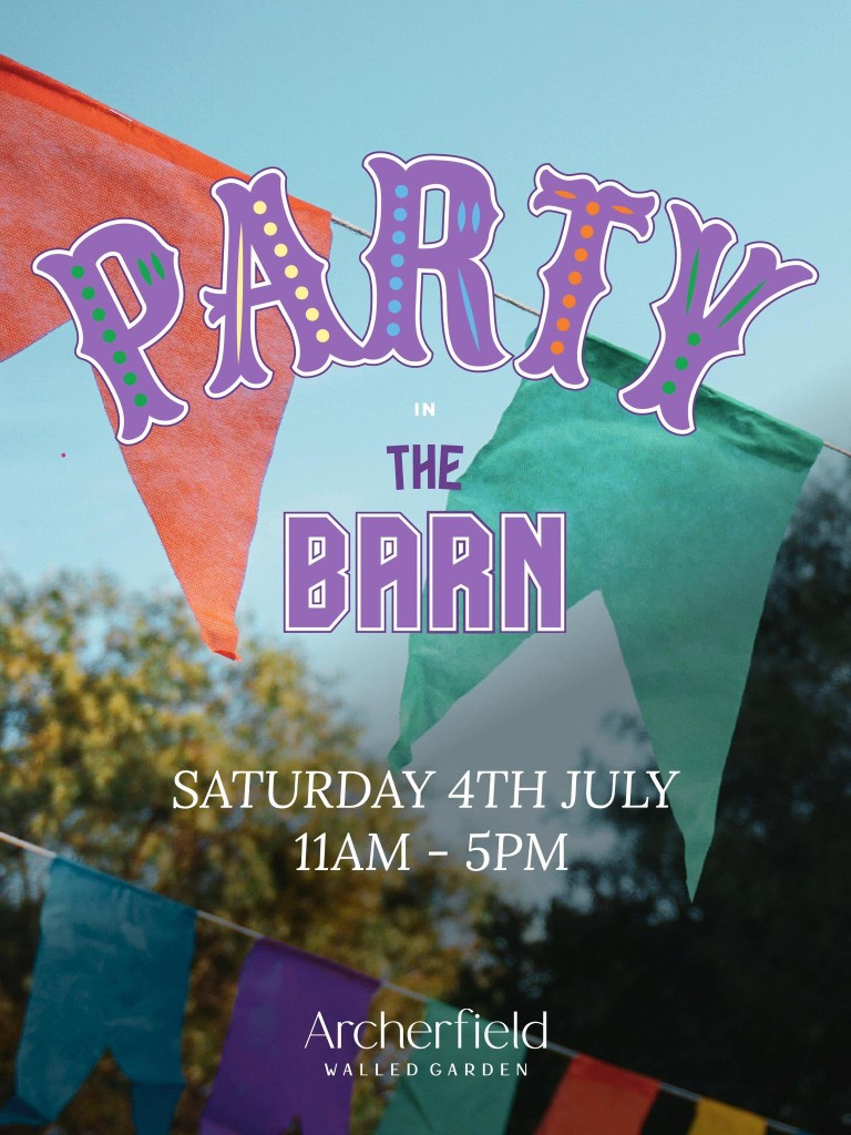 Party In The Barn, Archerfield Walled Garden, Dirleton