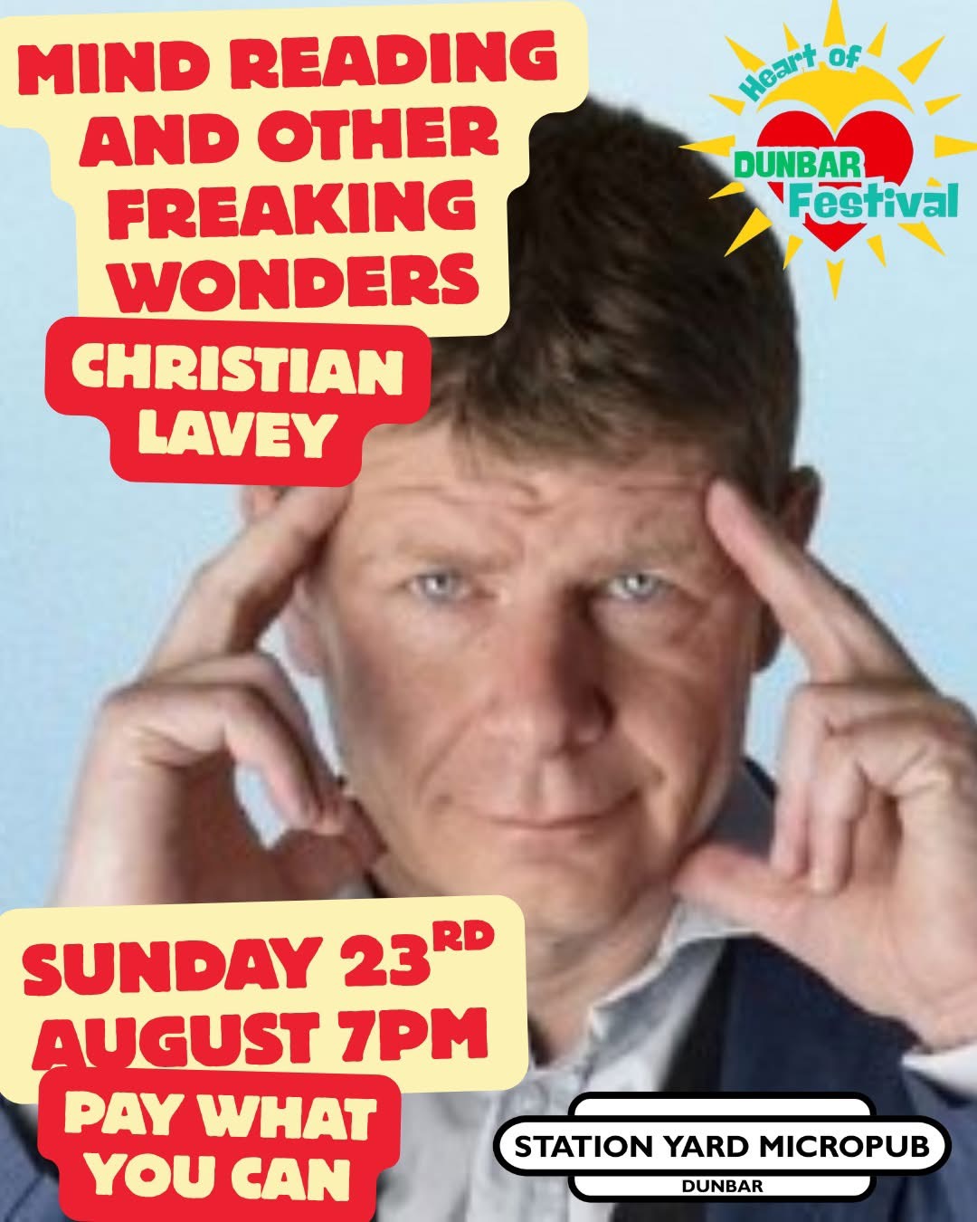 Summer Sessions 26: Mindreading and Other Freaking Wonders, Station Yard Micropub, Dunbar